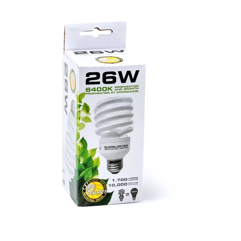 26W SunBlaster CFL 6400K