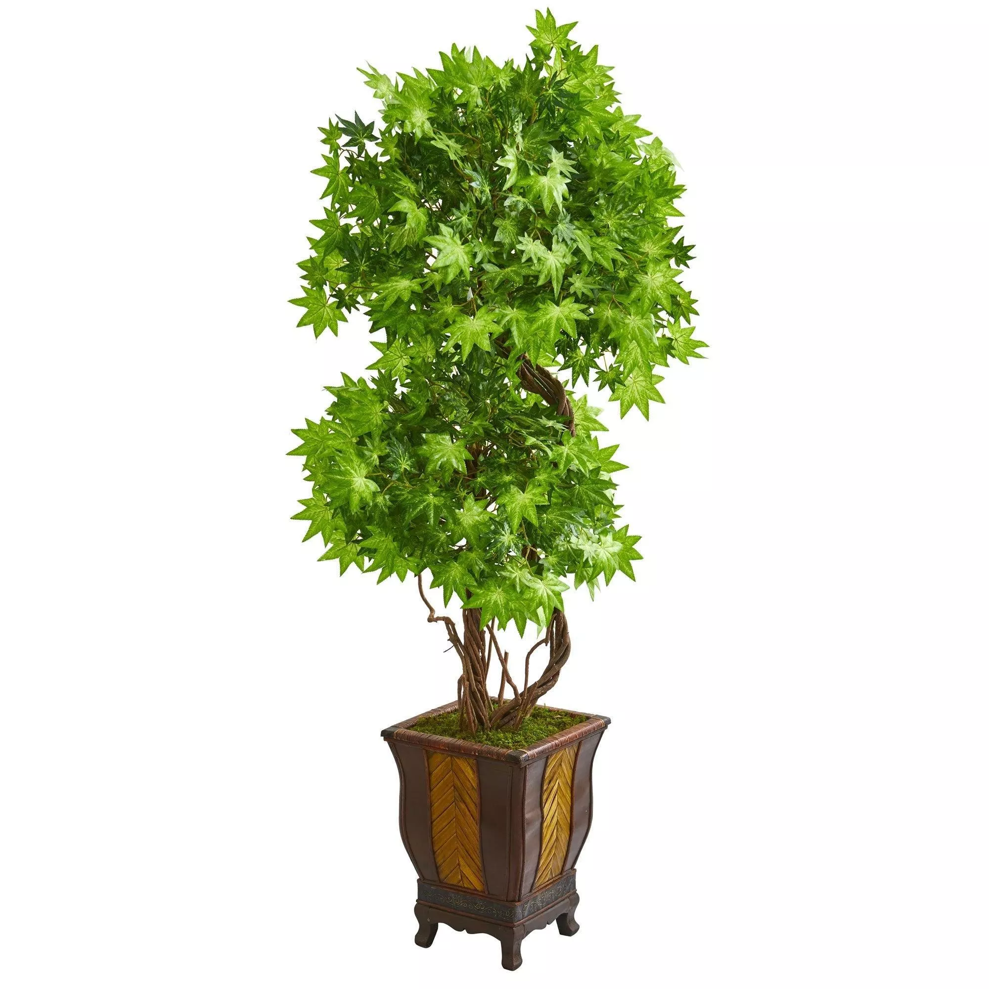 6 Maple Artificial Tree in Decorative Planter