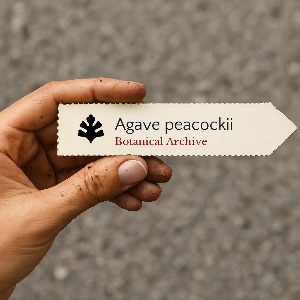 Agave peacockii SEEDS