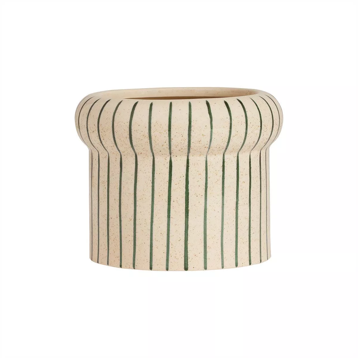 Aki Pot – Small in Dark Green