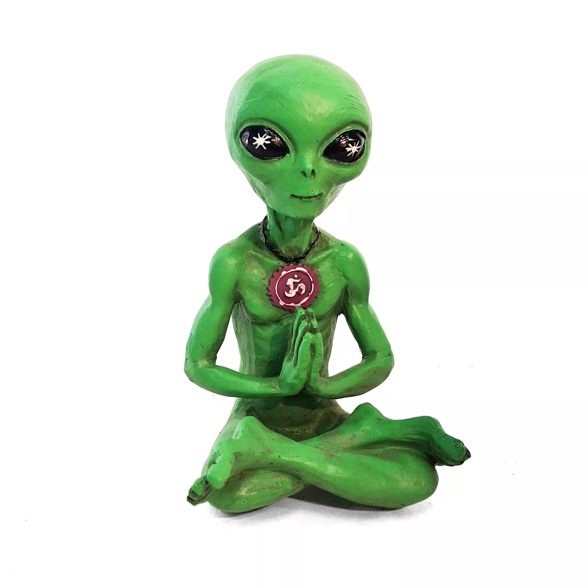 Alien Invasion Zen & Yoga - Meditating Alien