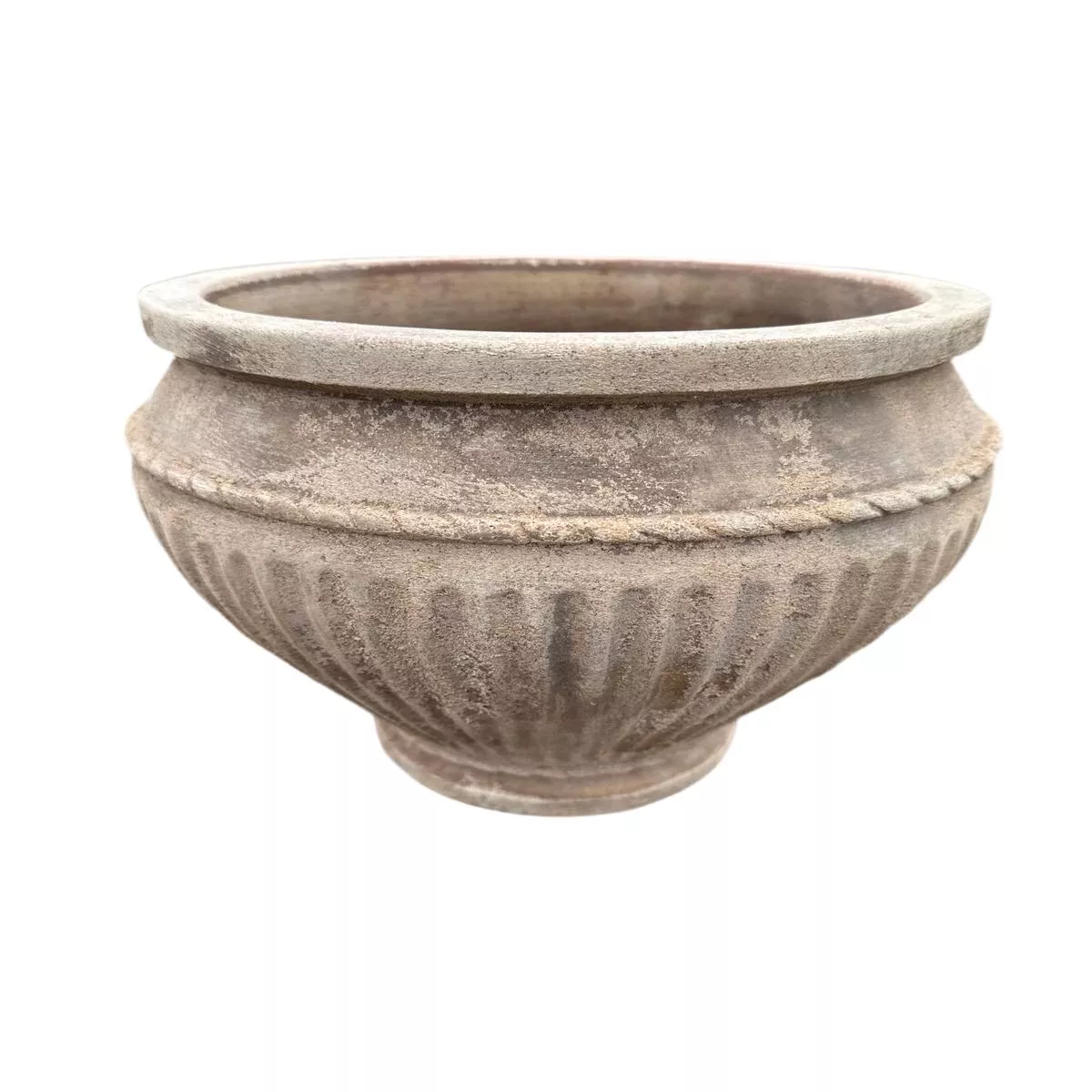 Antique Terracotta Lava Planter