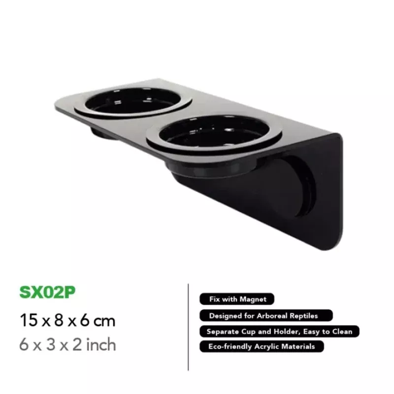 Arboreal Feeding Ledges Double Cup Magnetic