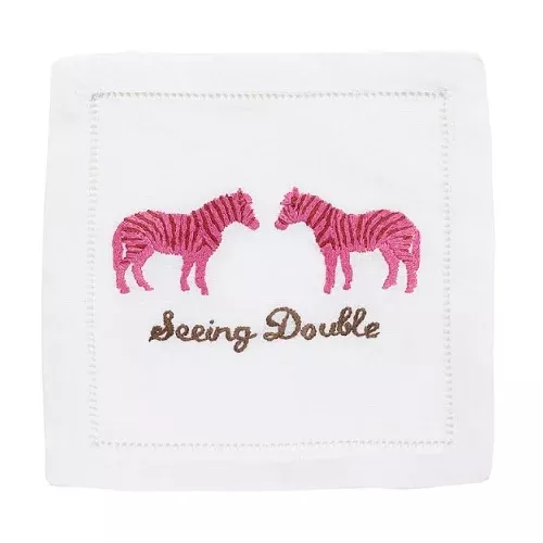August Morgan Seeing Double Cocktail Napkins