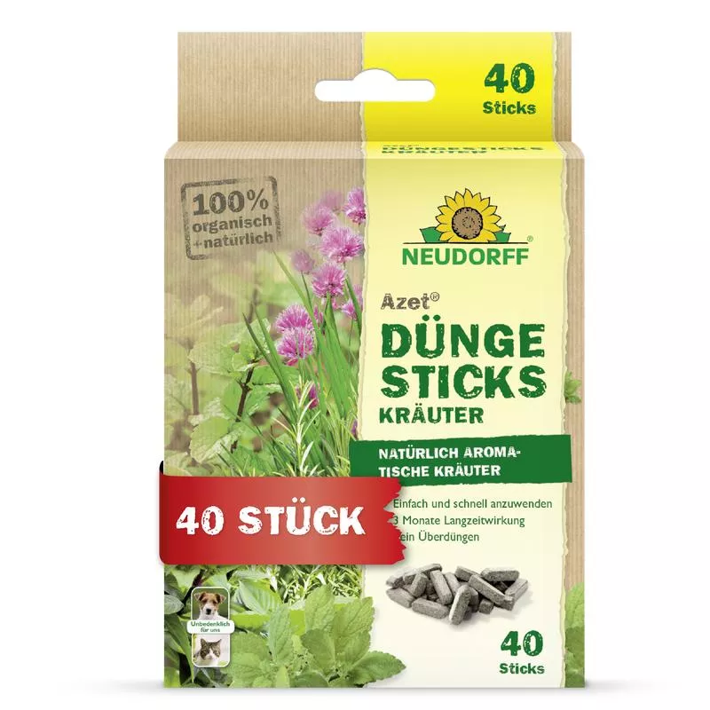 Azet fertilizer sticks for herbs