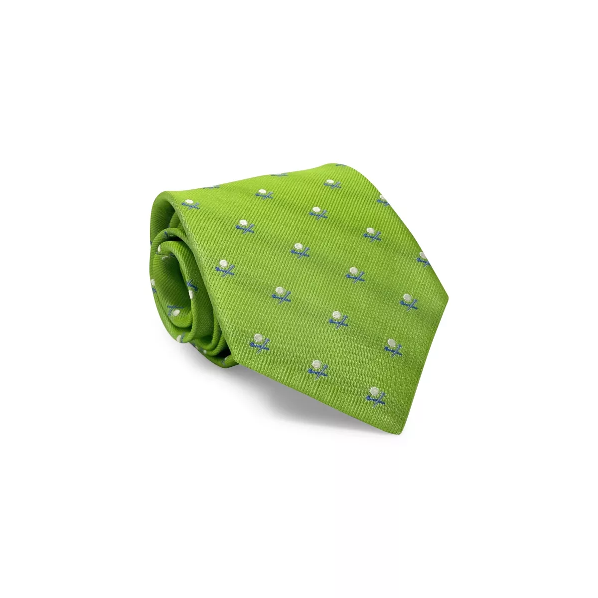 Bird Dog Bay Golf Ball & Tee: Tie – Lime