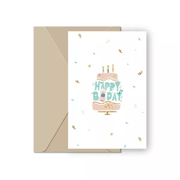 Birthday Cake Card