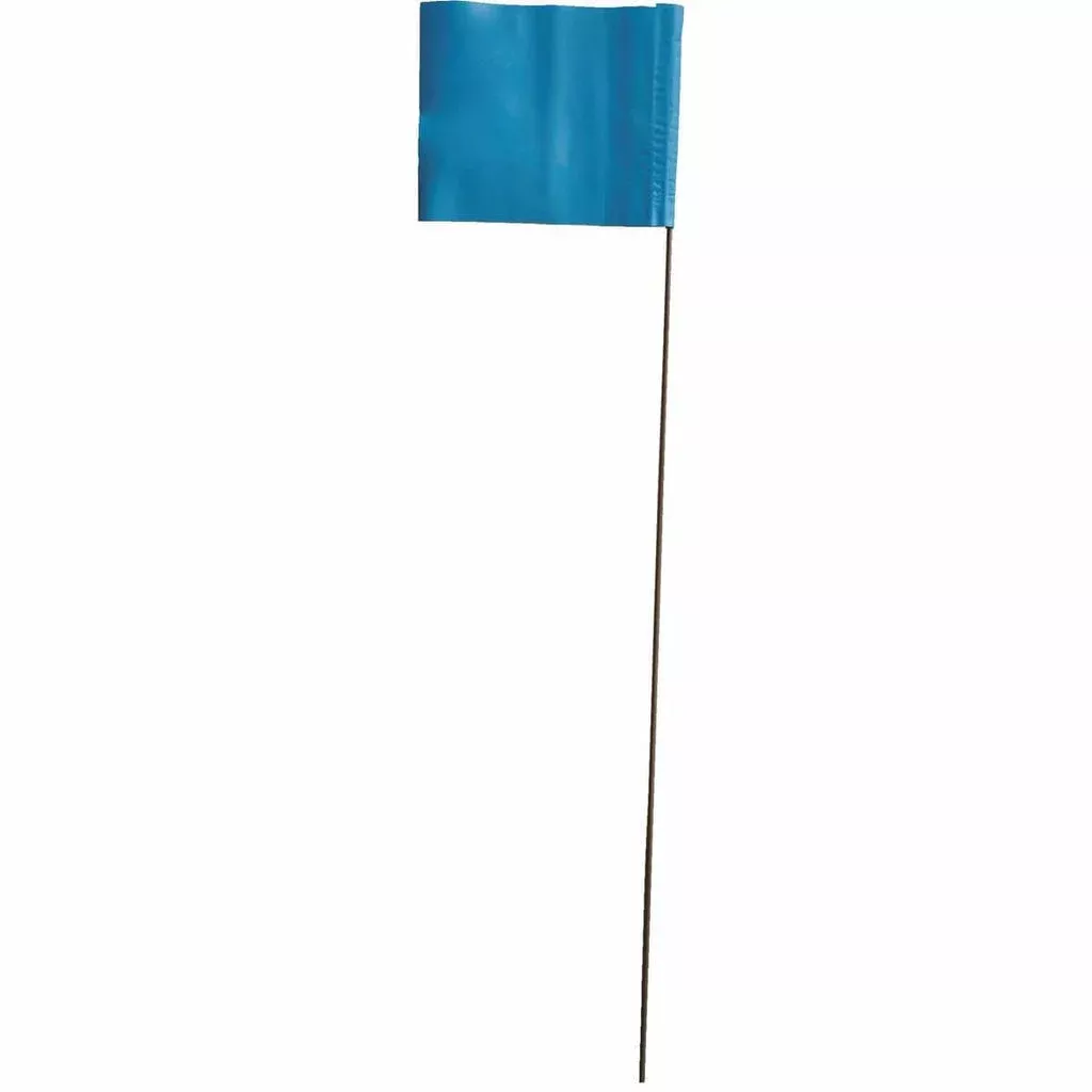 Blackburn 4″ x 5″ Marking Flags with Wire Stakes | 100 Pack