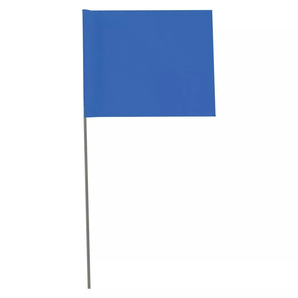 Blackburn 5″ x 8″ Marking Flags with Wire Stakes | 100 Pack