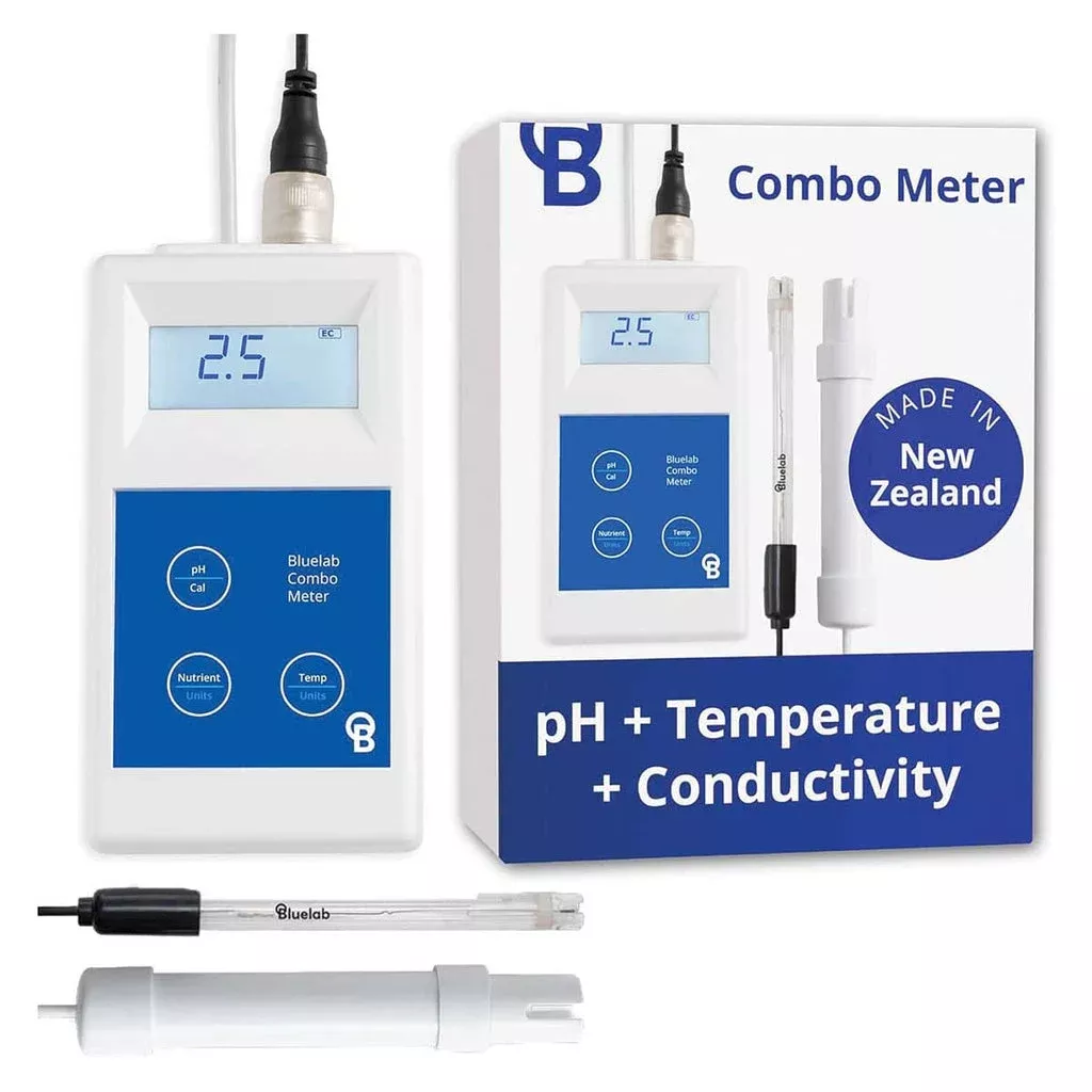 Bluelab Combo Meter | pH, Conductivity, & Temperature