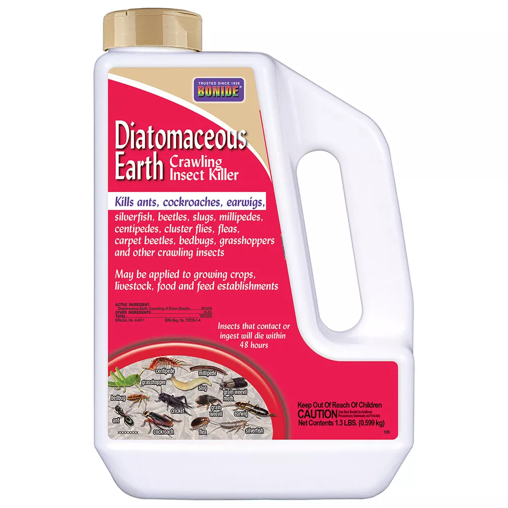 Bonide Diatomaceous Earth Granules for Insect Control, 1.3 lbs