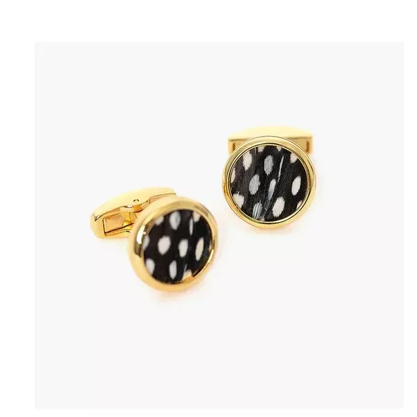 Brackish Bear Cufflinks (24k Gold Plated)