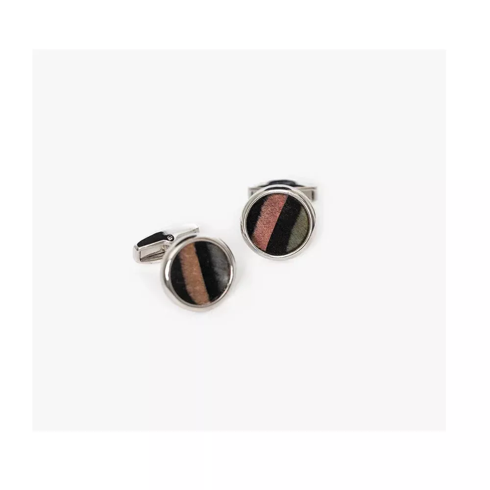 Brackish Cufflinks – Daufuskie (Rhodium)