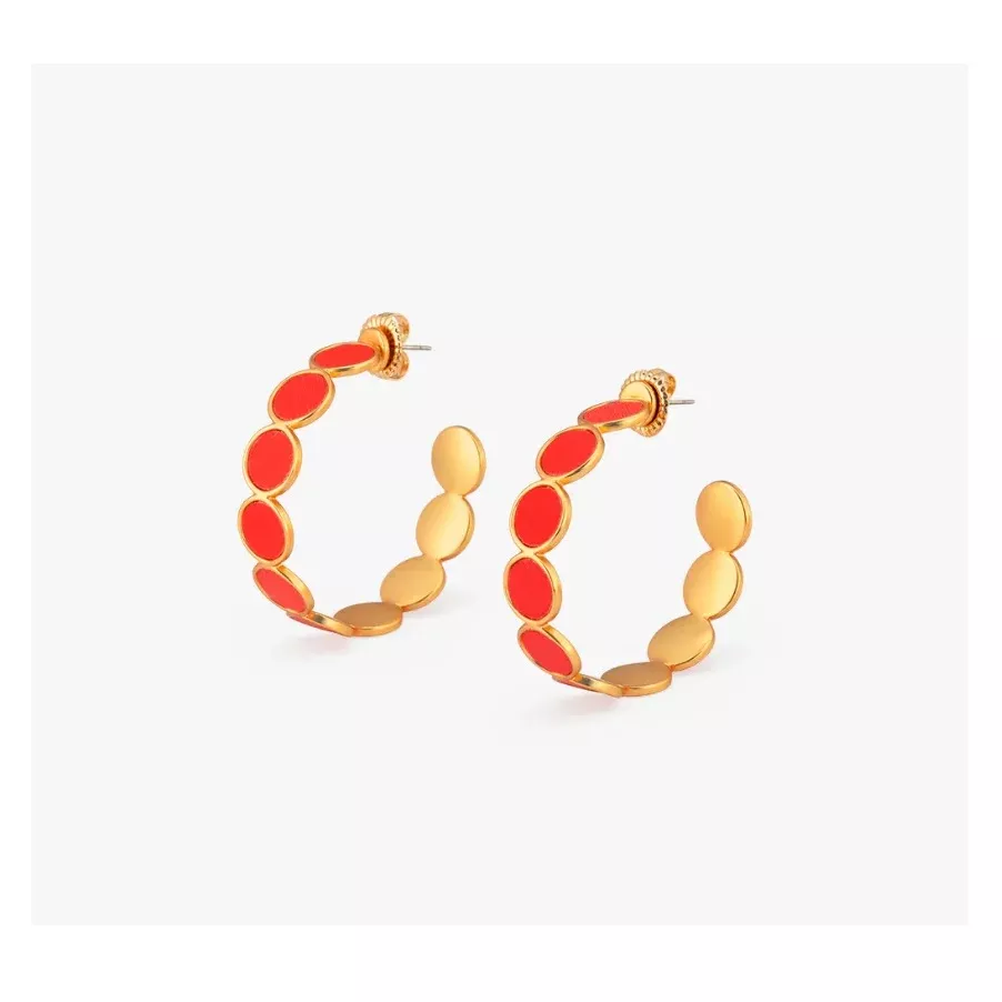 Brackish Page Hoop Earrings