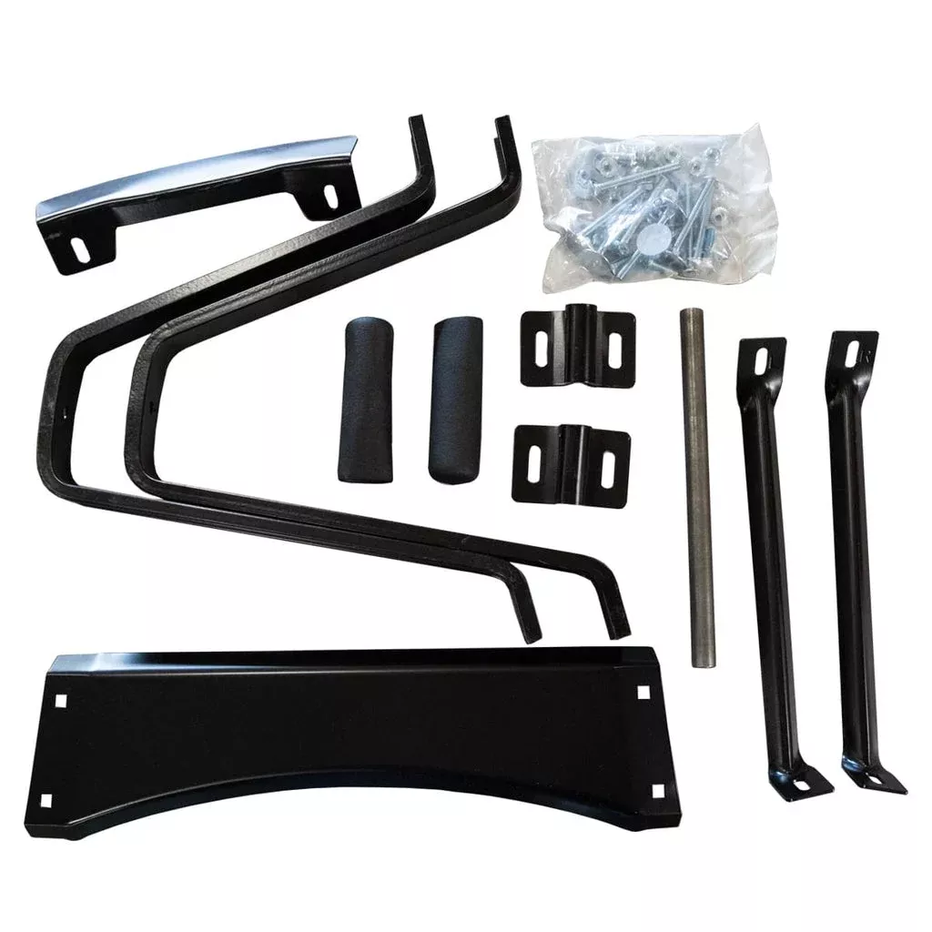 Brentwood Replacement Hardware Kit with 6″ Solid Tire & Wheel Assembly | Poly Tray