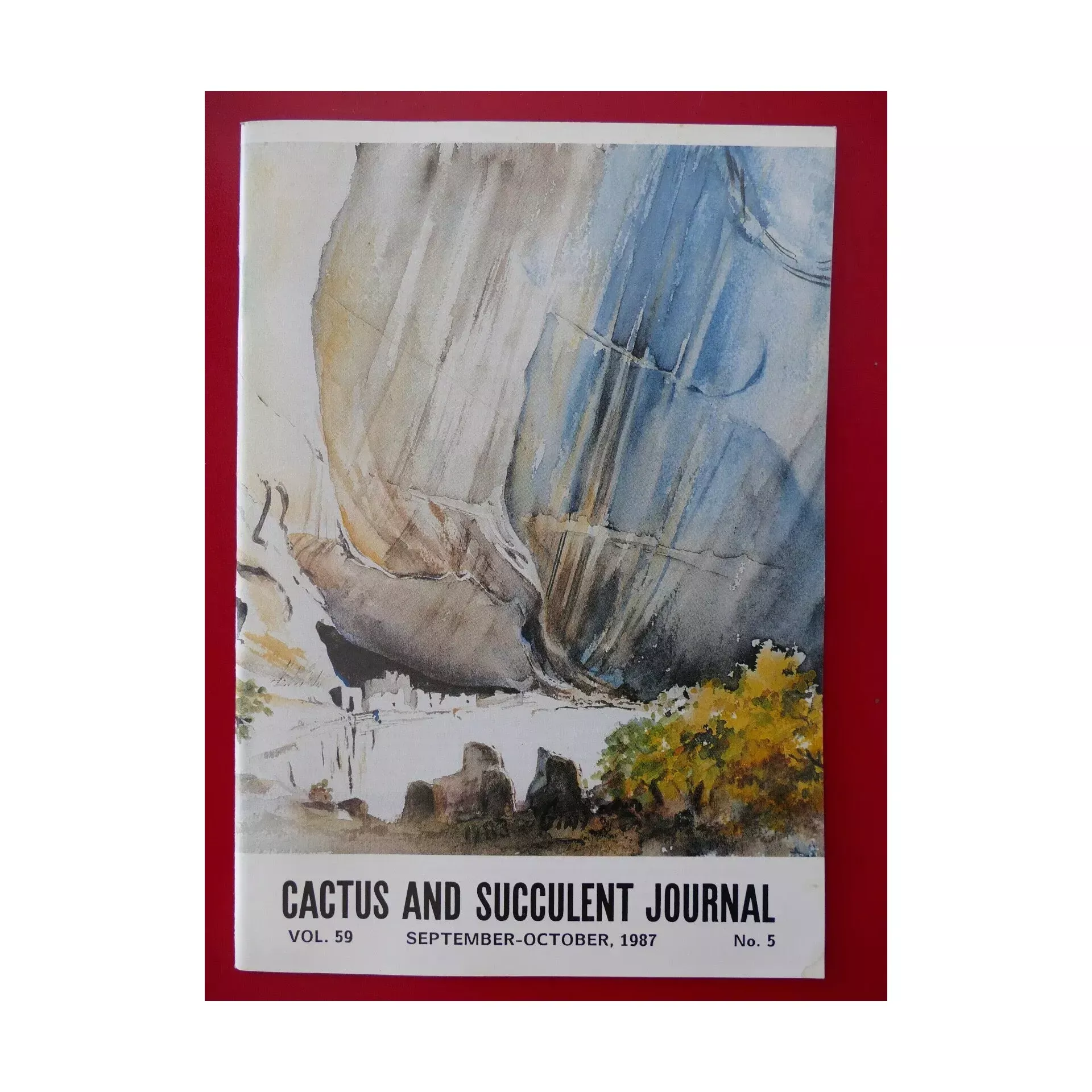 Cactus and Succulent Journal N.5 vol. 59 September-October, 1987