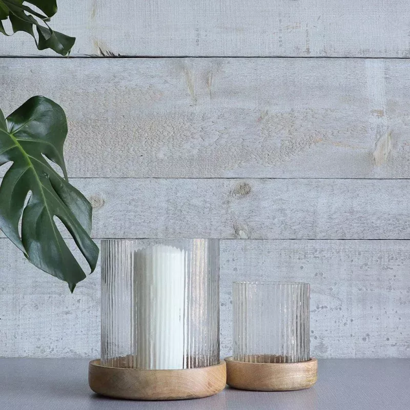 Candle Holder Wallace Clear