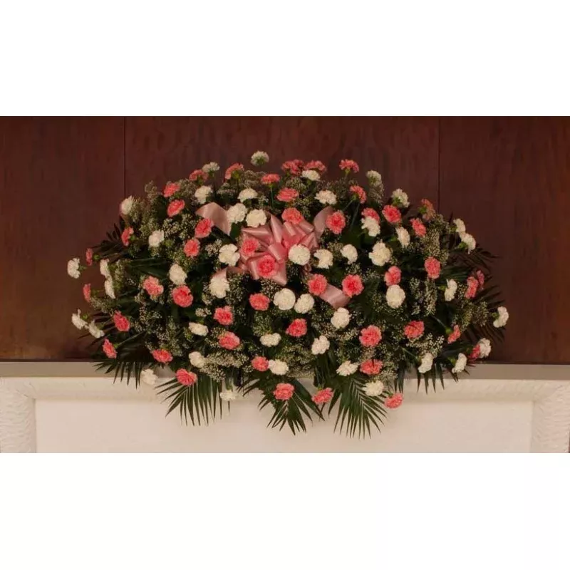 Carnation Casket Spray