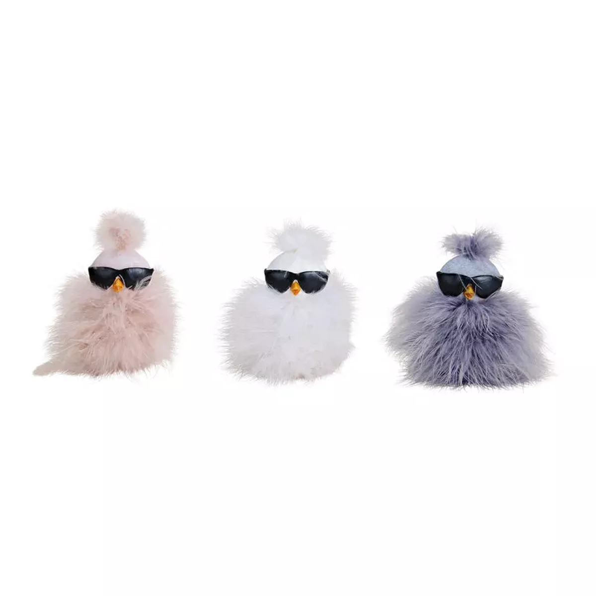 Chick with sunglasses,(W/H/D) 5x12x3cm