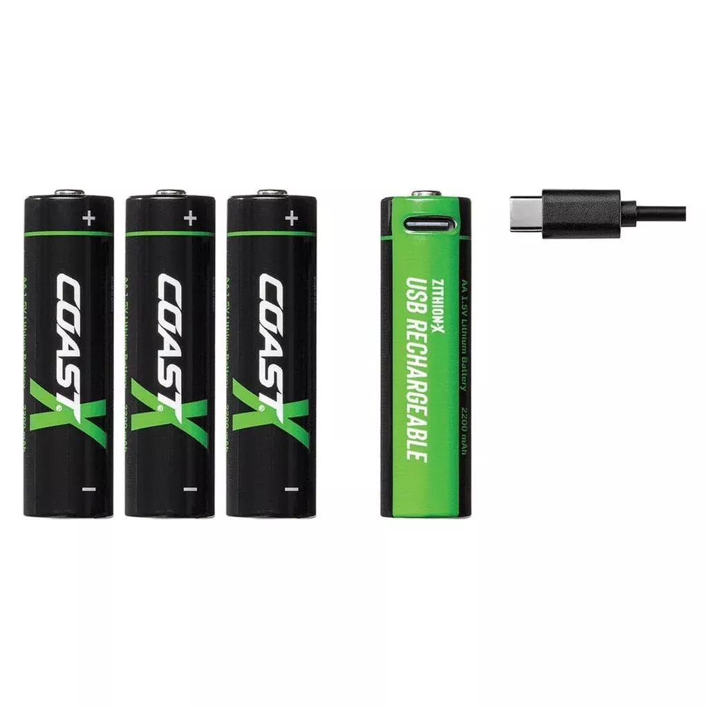 Coast Zithion-X Rechargeable Batteries