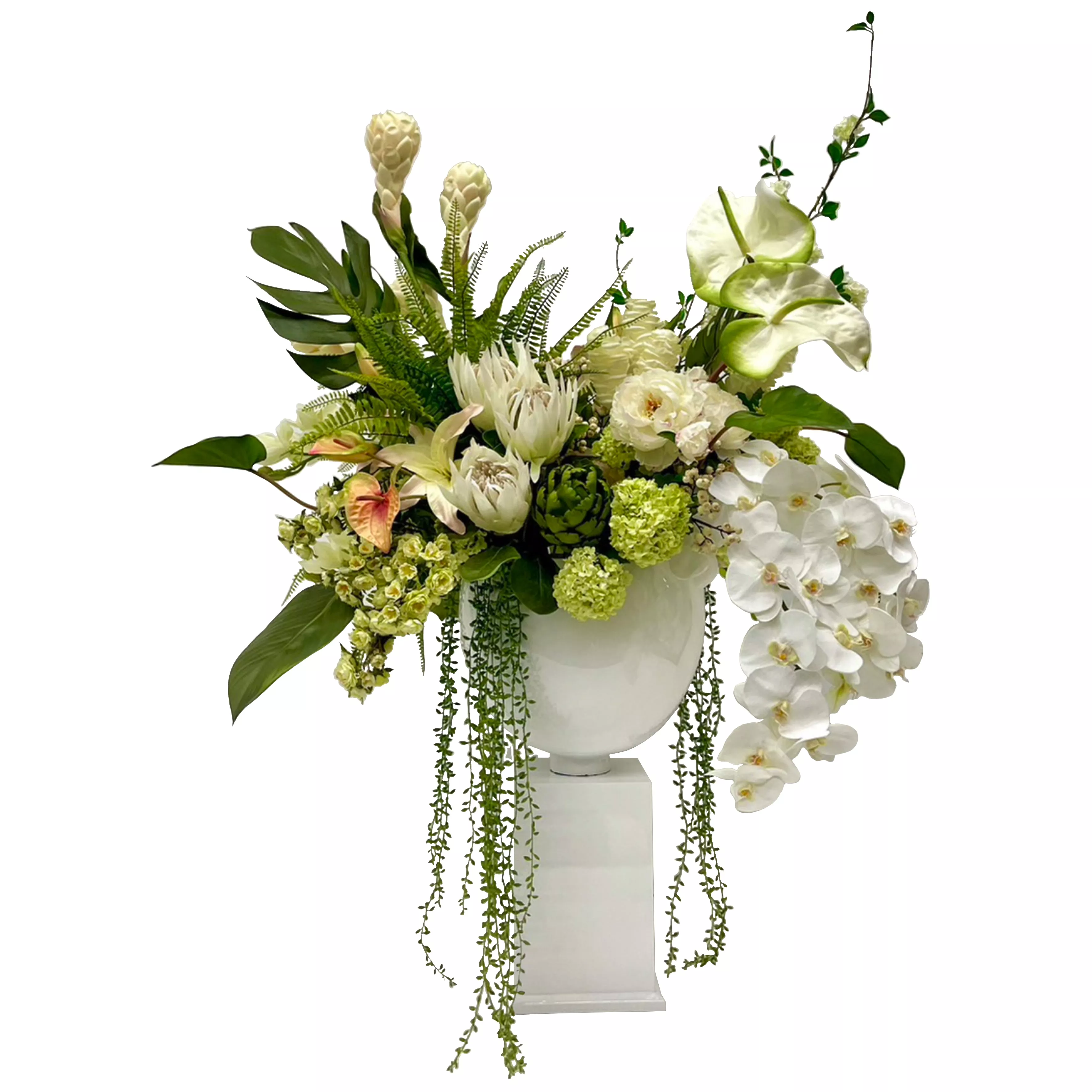 Deluxe Tropical Icon in Pot 52" (Includes Stand)