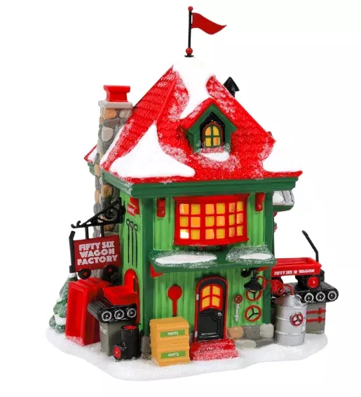 Department 56 Wagon Factory