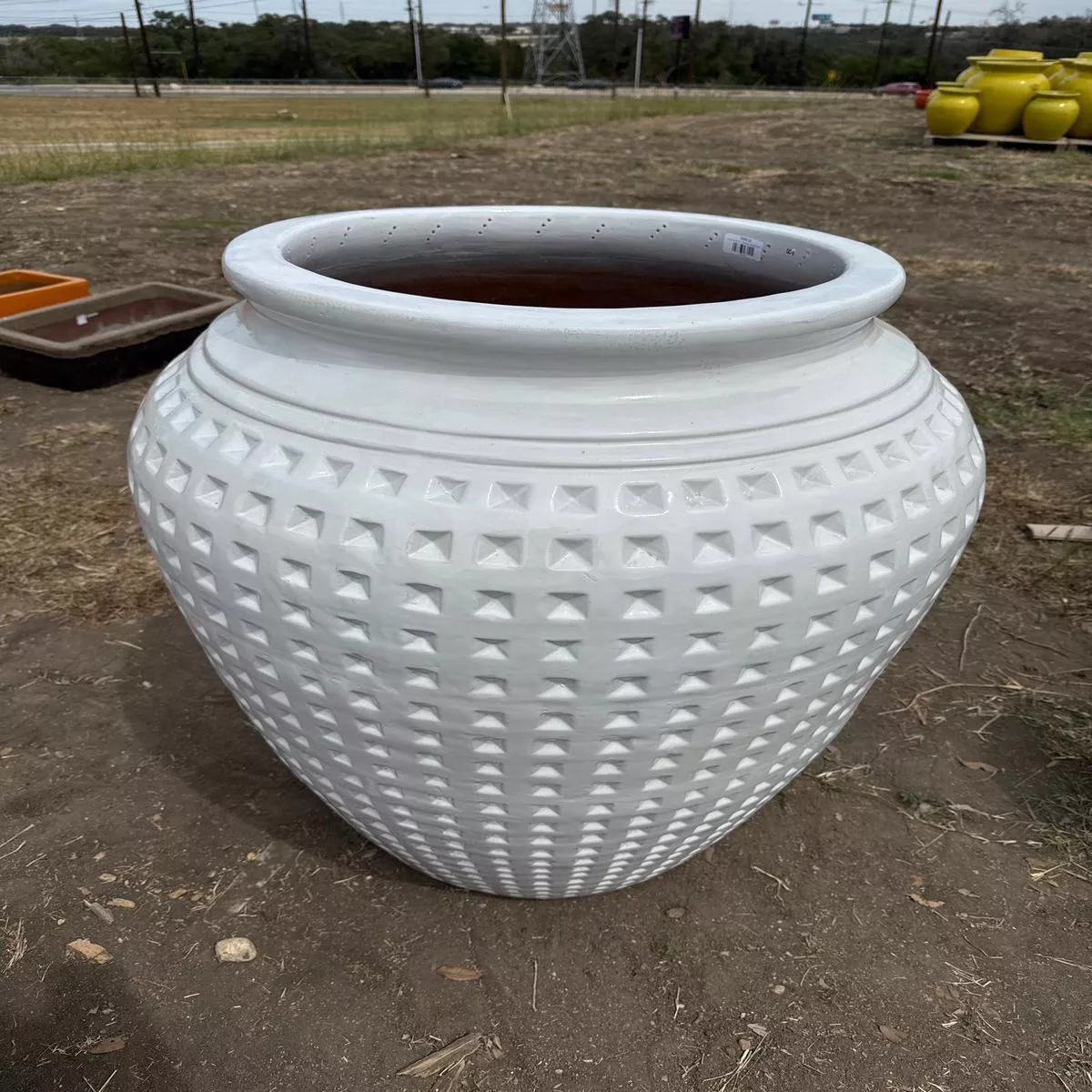 Dimpled Vase Planter 3