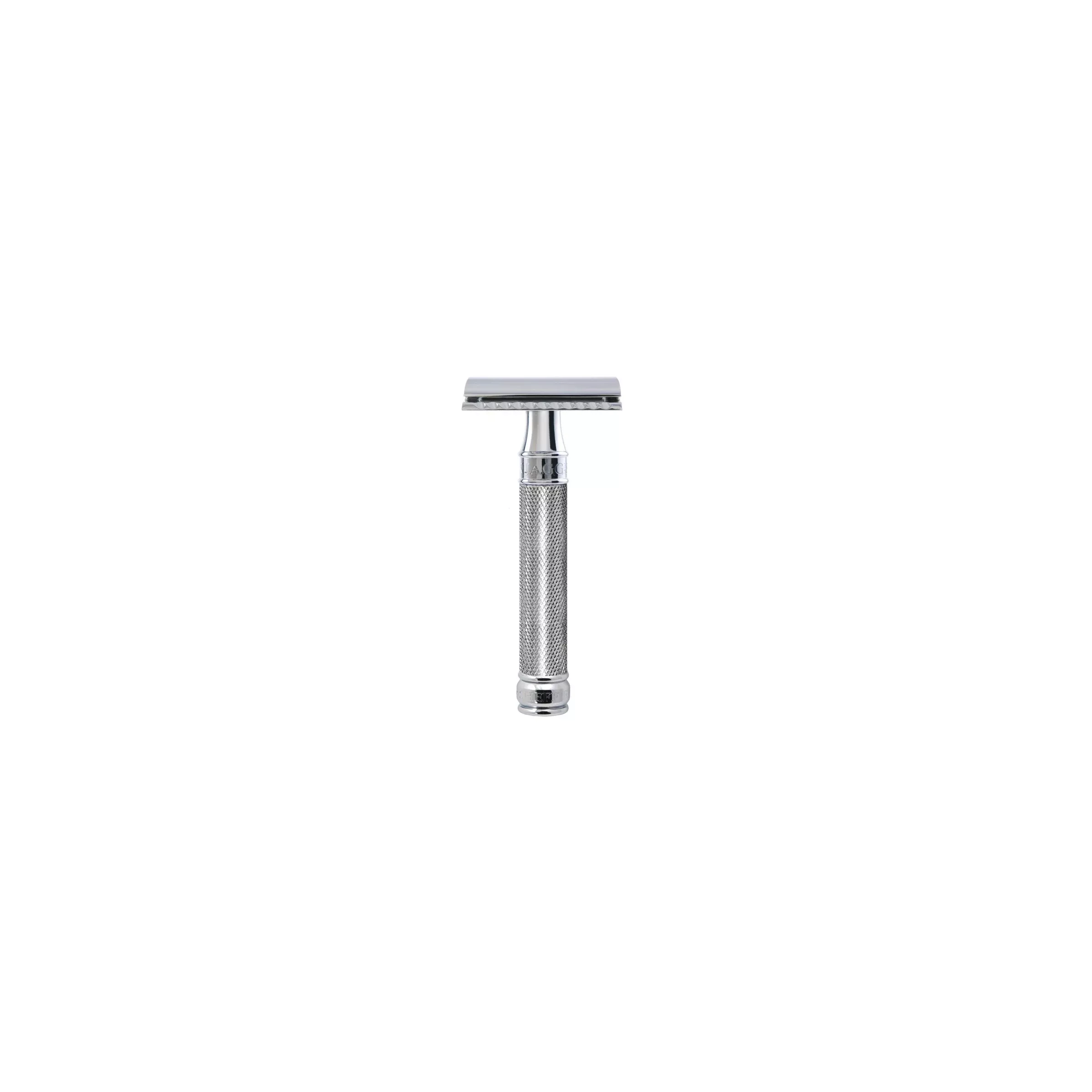 Edwin Jagger DE8 Chrome Knurled DE Safety Razor