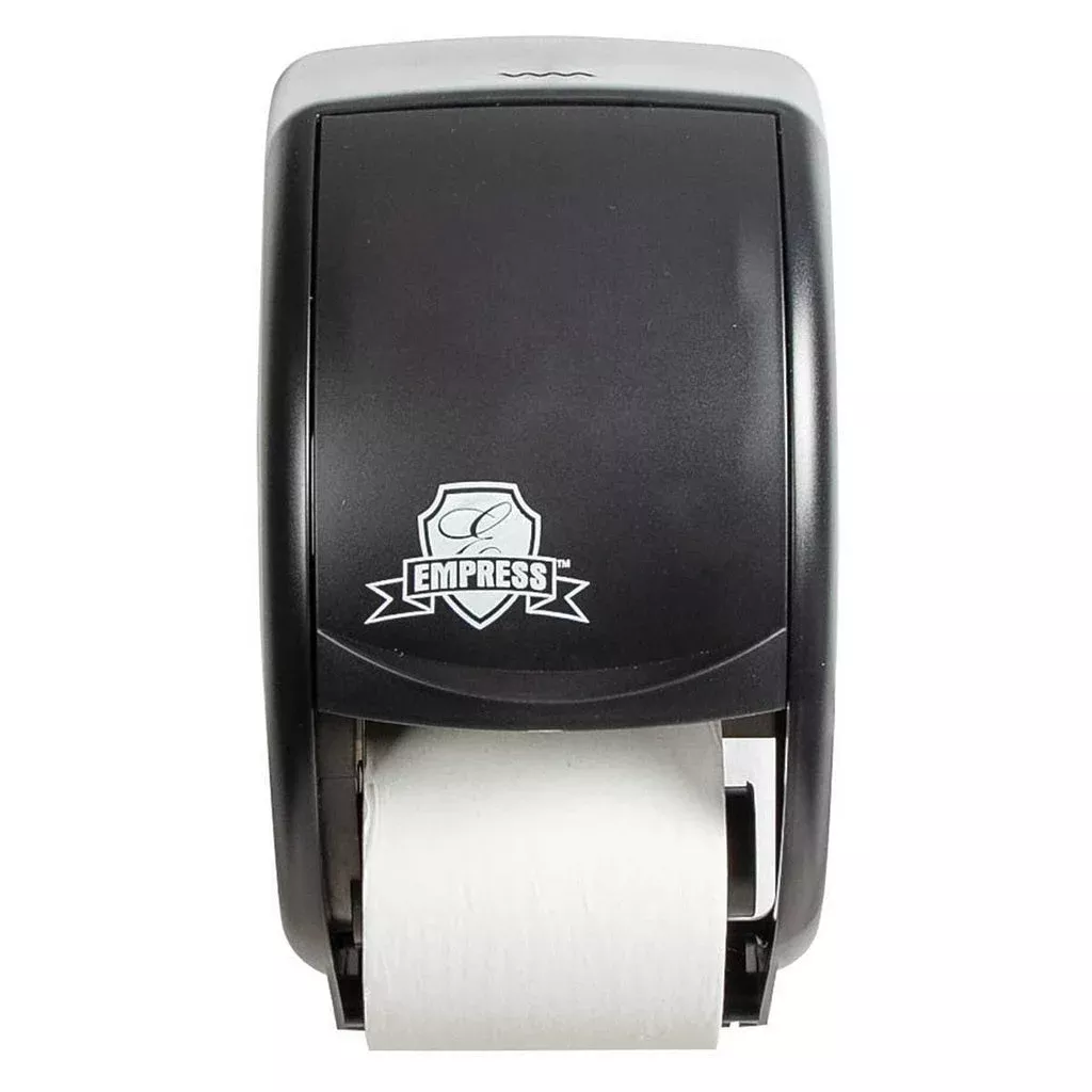 Empress Double Standard Roll Toilet Paper Dispenser