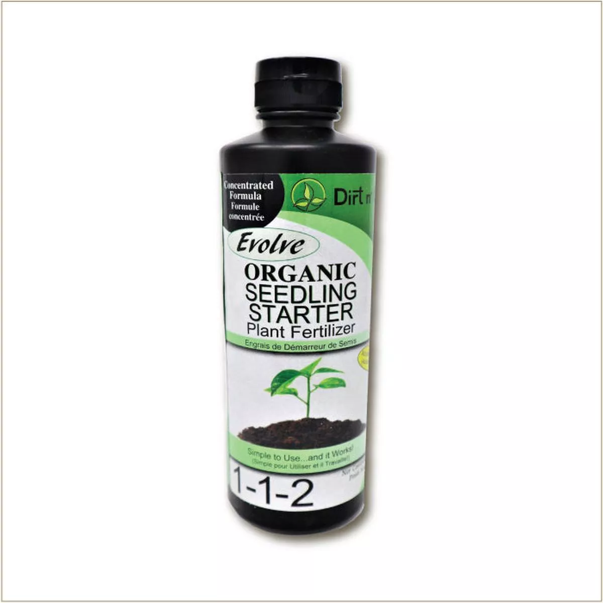Evolve Organic Seedling Starter Plant Fertilizer – 500 ml Liquid