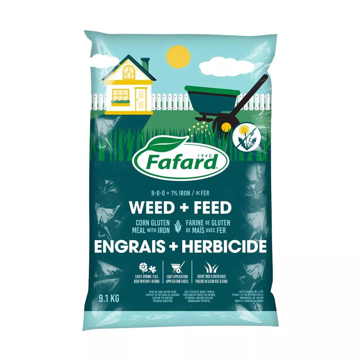 Fafard Weed + Feed Corn Gluten 9.1Kg