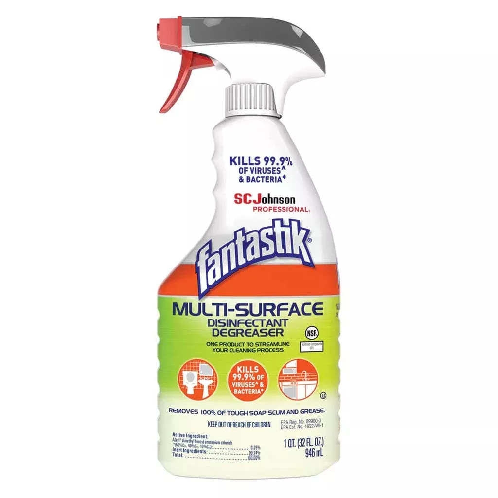 Fantastik Multi-Surface Disinfectant Degreaser | 8 Count