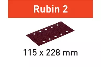 Festool 499034 Abrasive Rubin 2 P120 (50-Pack)