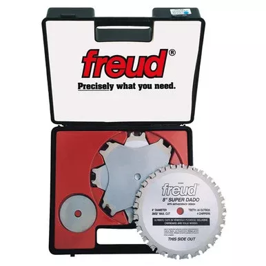 Freud SD508 8″ Super Dado Set with Anti-Kickback Design