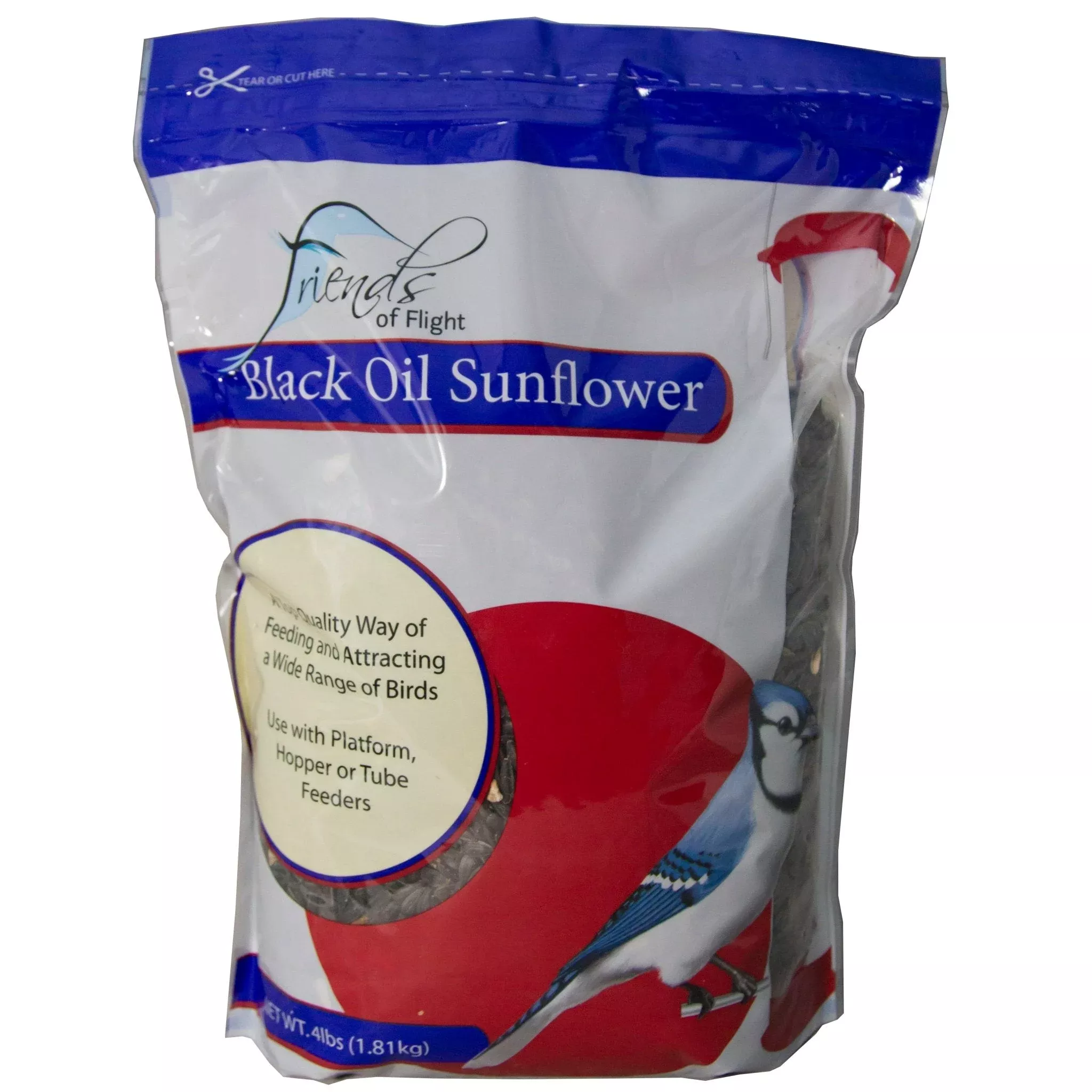 Friends of Flight Black Oil Sunflower Bird Seed