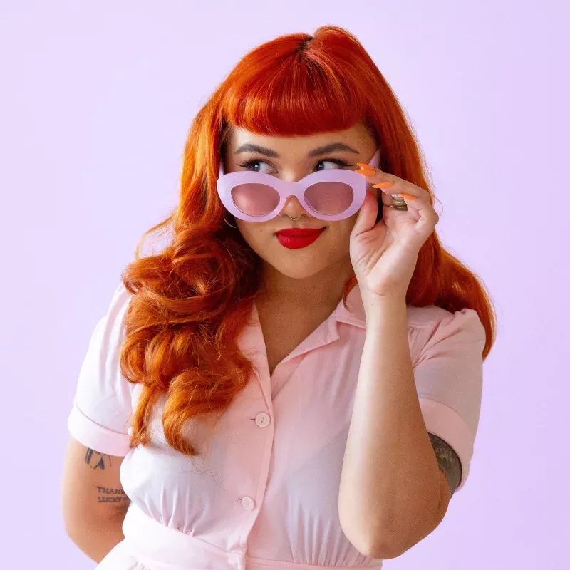 Gemma Sunglasses | Amethyst