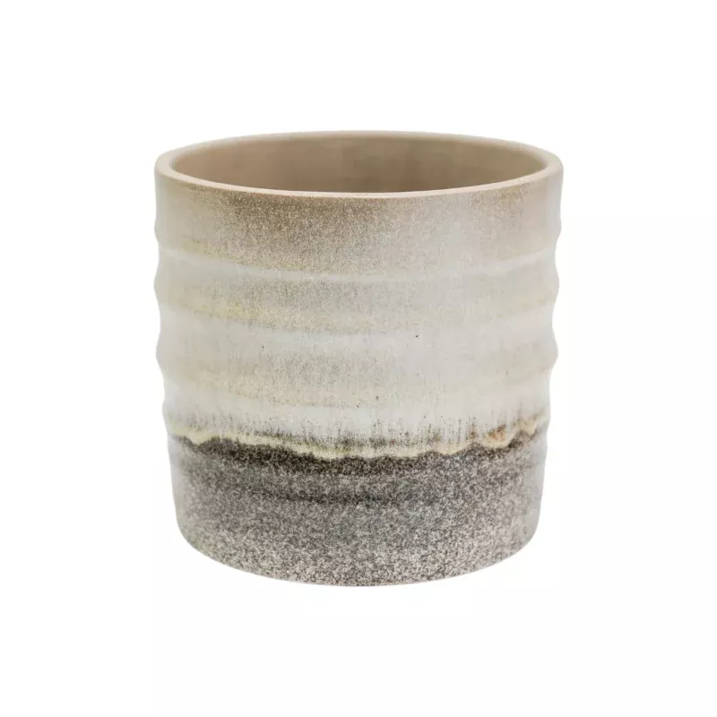 Gia Rippled Two Tone Pot