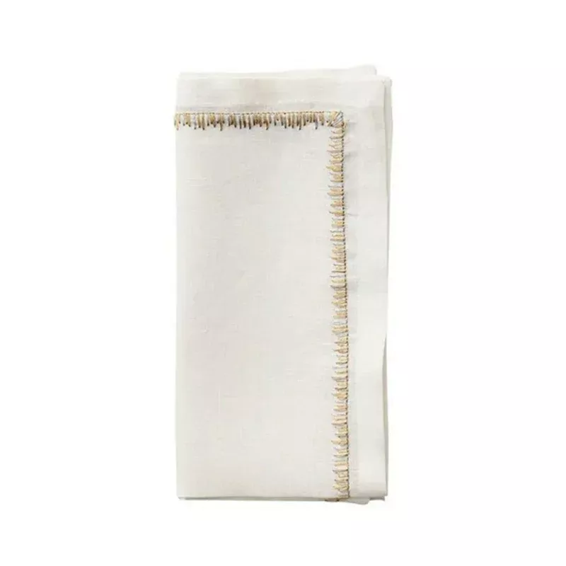 Gold Filament Napkins, Set of 4