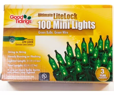Good Tidings Ultimate LiteLock 100 Mini Green Light Set