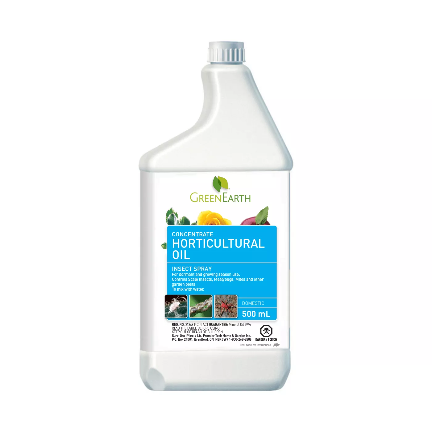 Green Earth, Horticultural Oil, Concentrate, 500mL