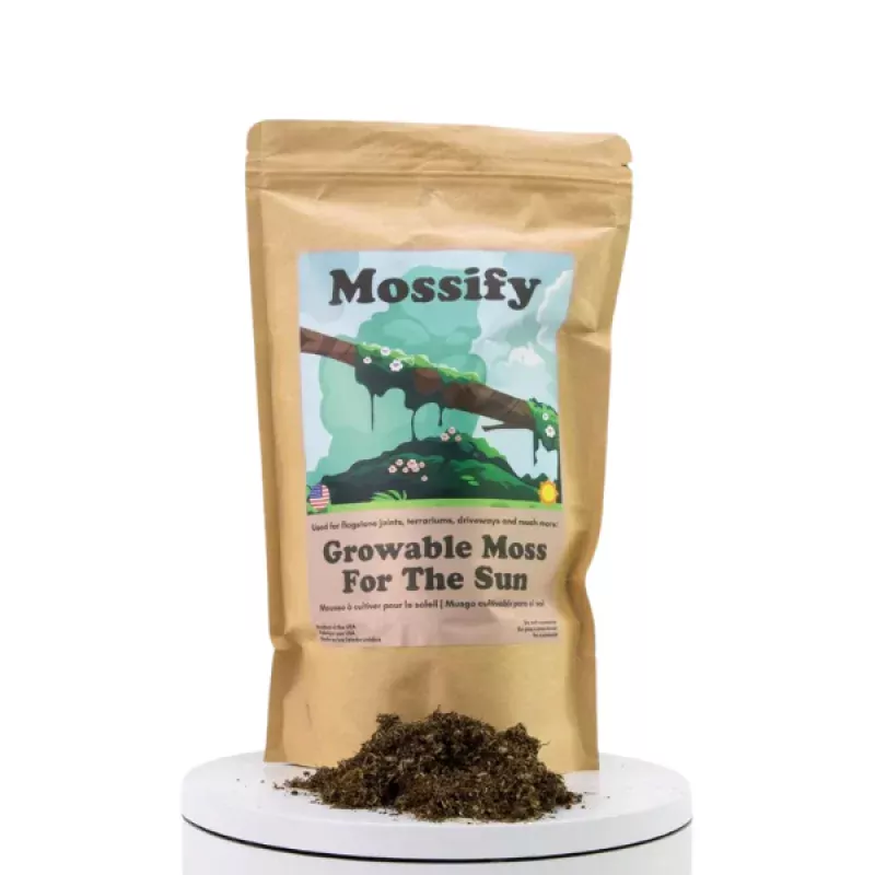 Growable Moss for Bright Environments