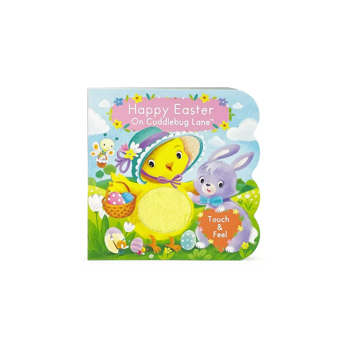 Happy Easter on Cuddlebug Lane Touch and Feel Board Book