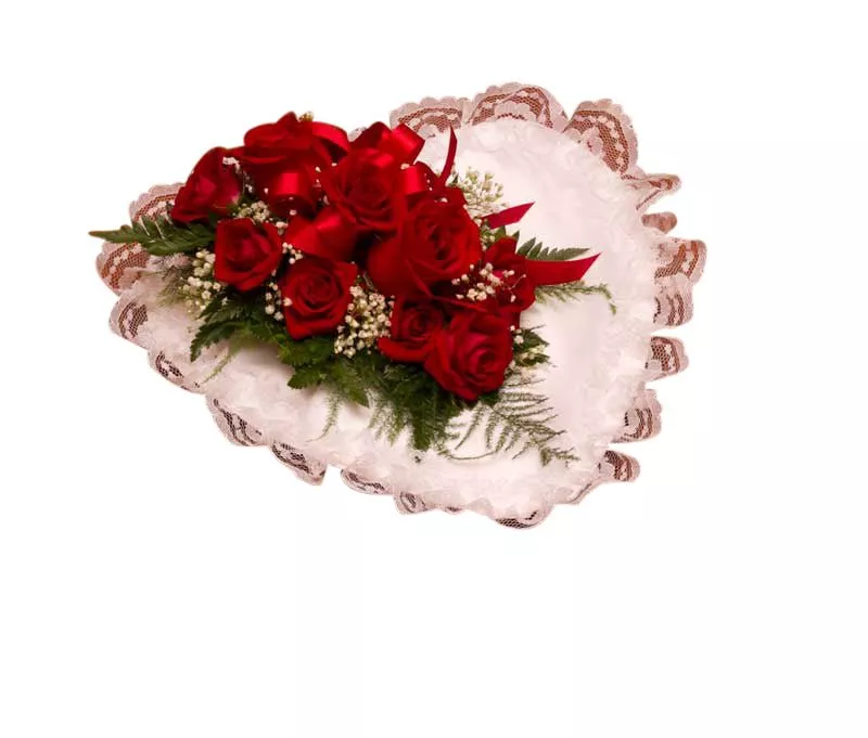 Heartfelt Casket Adornment