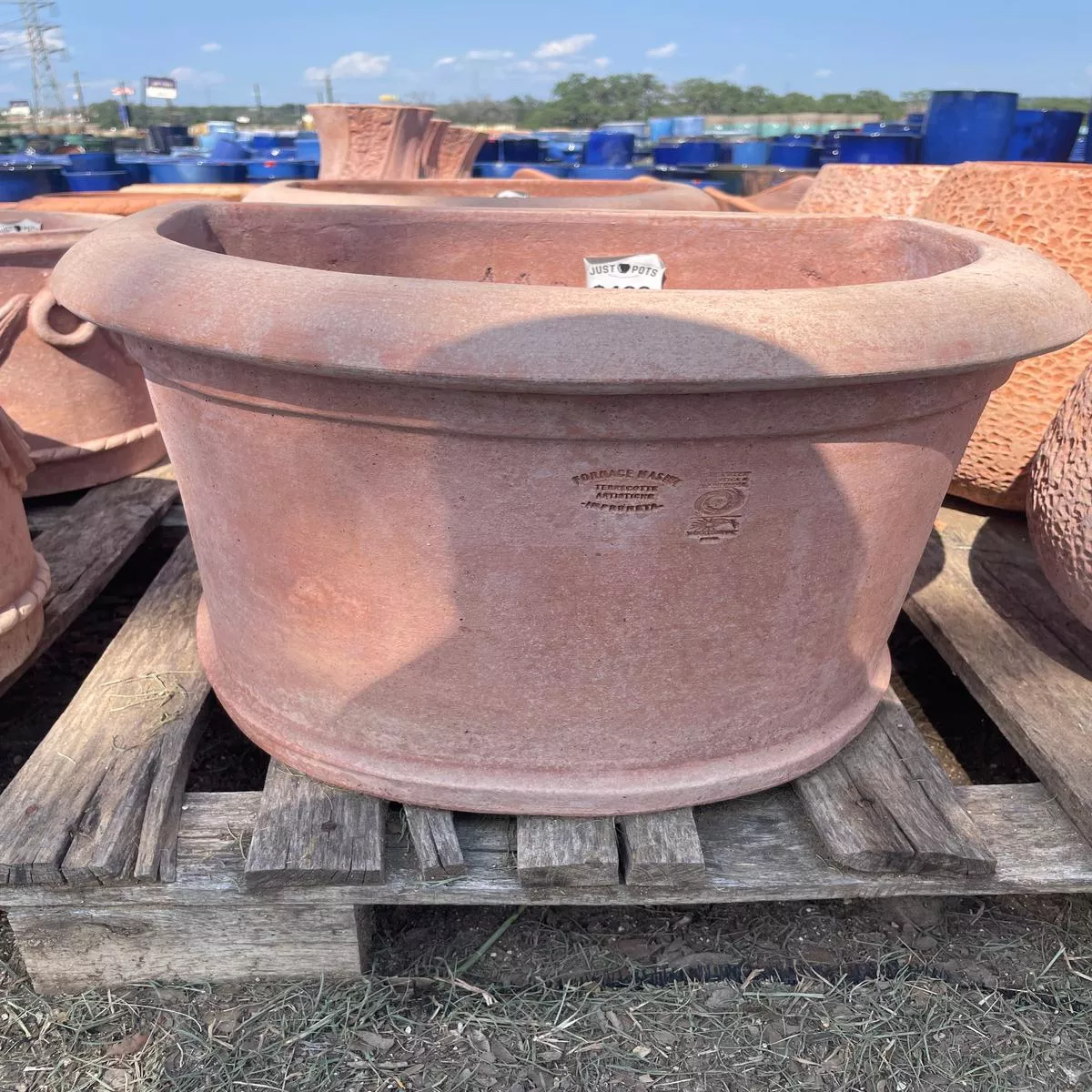 Italian Plain Half Cylinder 13″