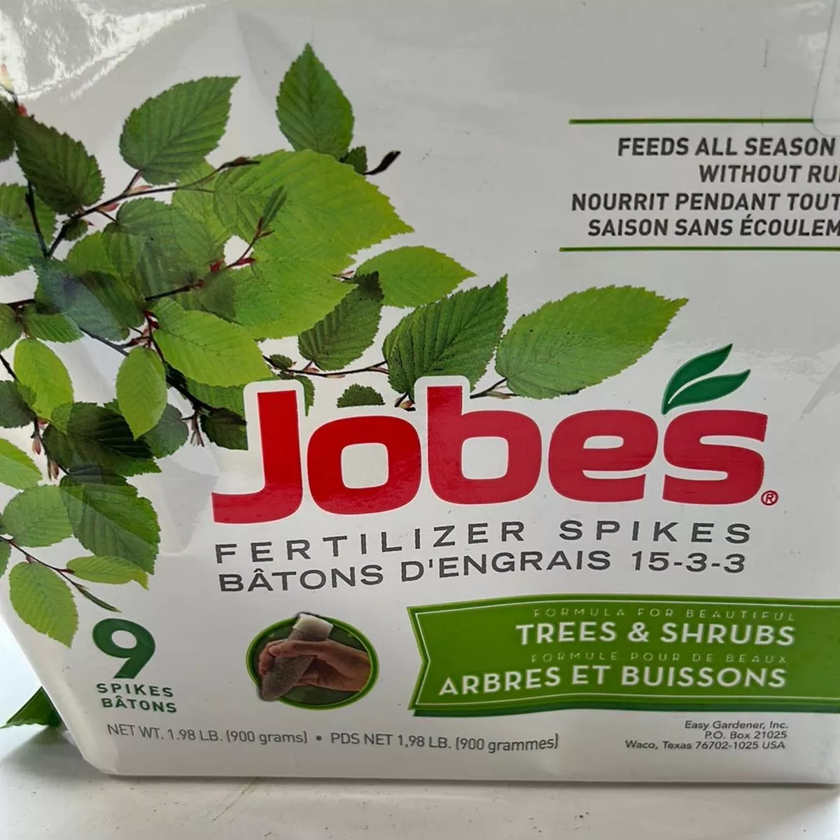Jobe’s Trees and Shrubs – 9 Spikes