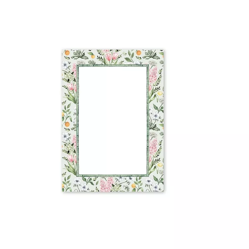 Joie Des Fleurs Verte Notepad