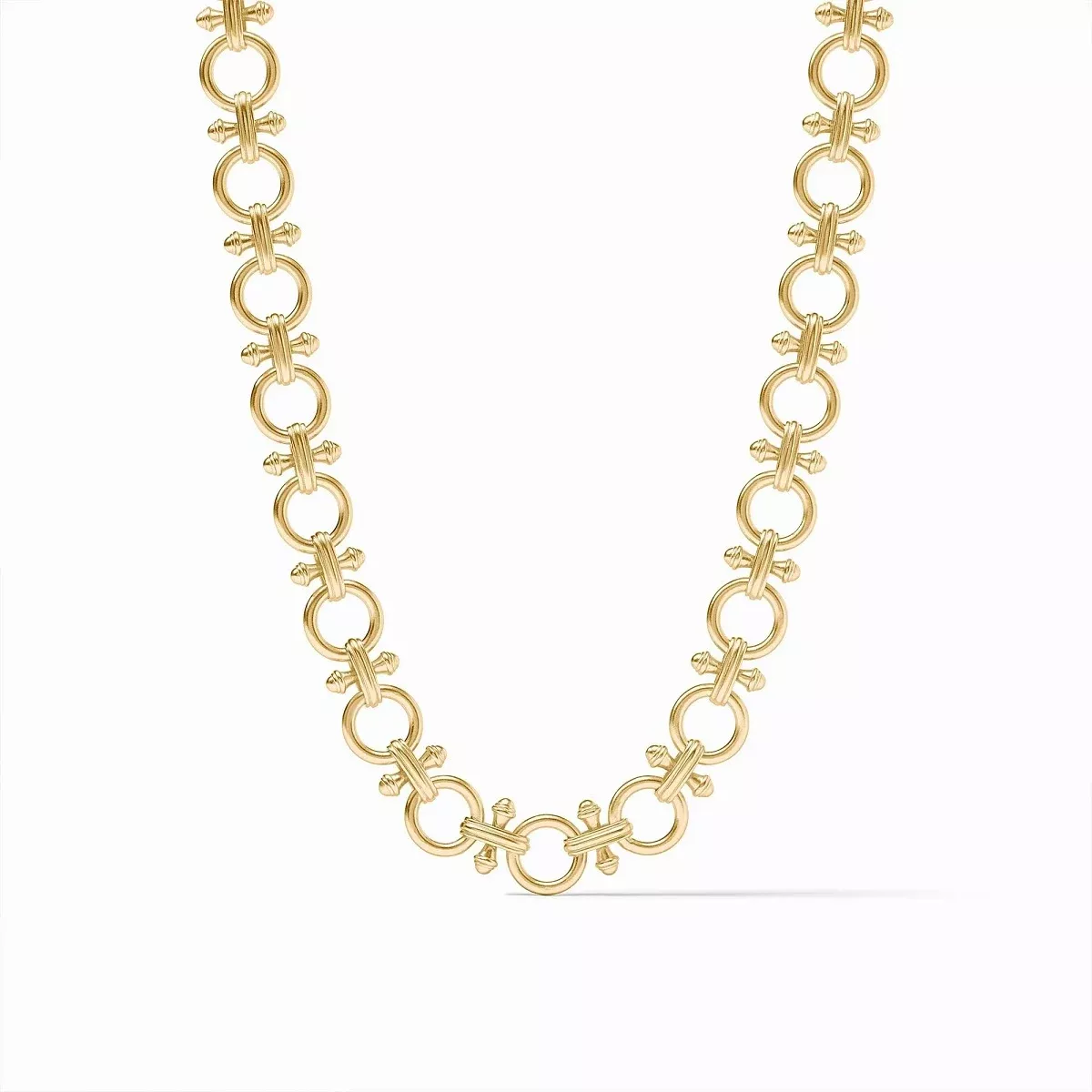 Julie Vos Bamboo Link Necklace