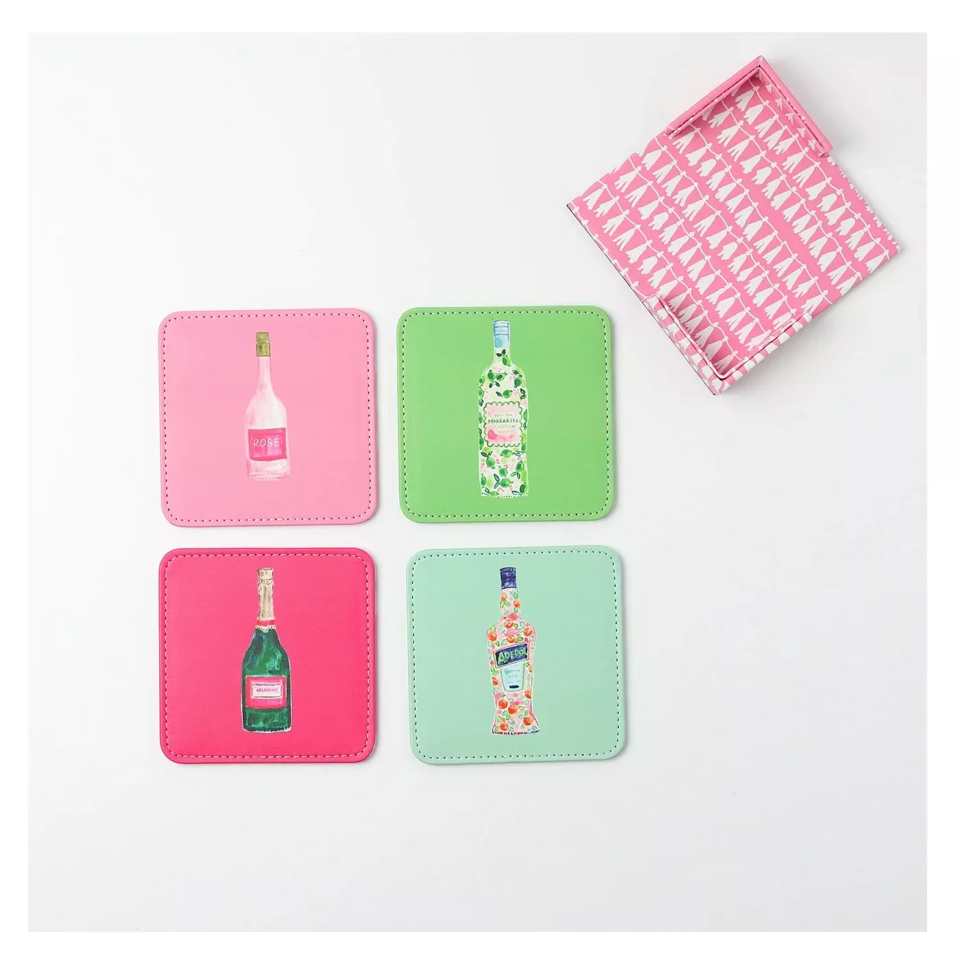 Keva Style Cocktails Coasters, Set of 4