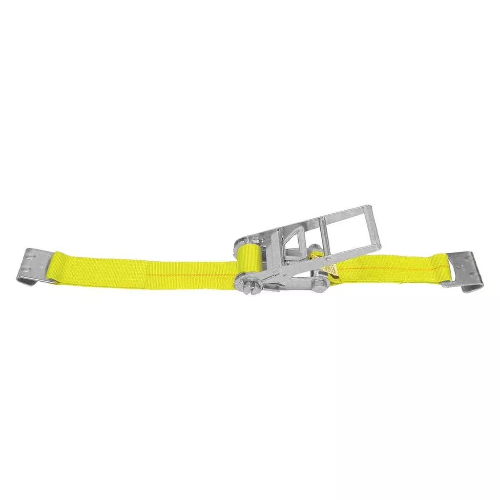 Lift-All 3″W Cargo Ratchet Tie Downs With Flat Hook