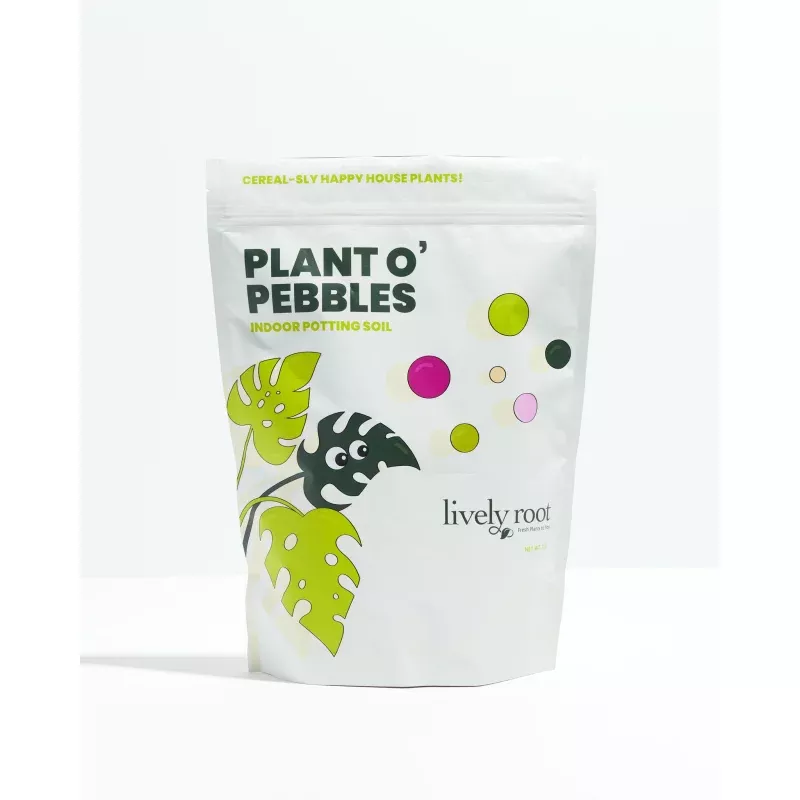 Lively Root Plant O' Pebbles Potting Soil